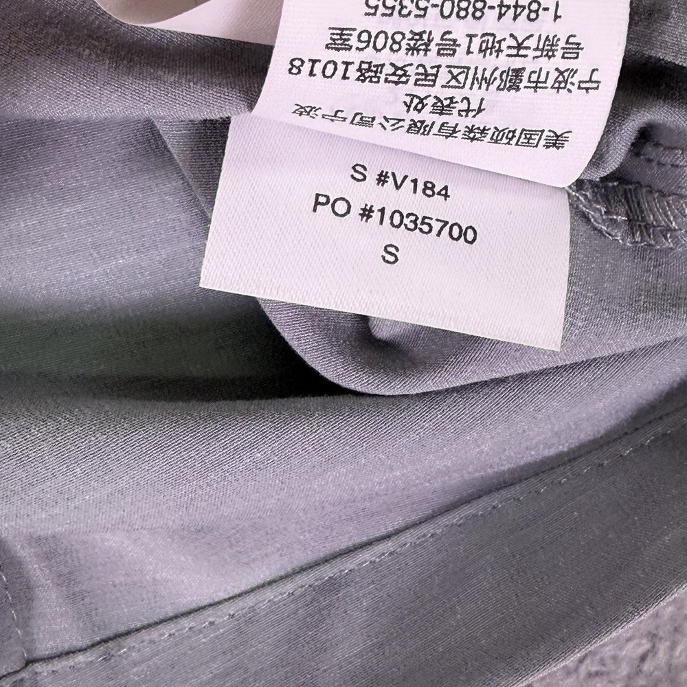 Vuori Bridge Button Down Shirt Mens Small Gray Short Sleeve Stretch V184 - Picture 9 of 10